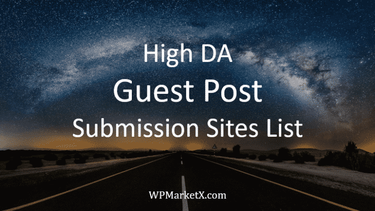 Guest Post Submission Sites List
